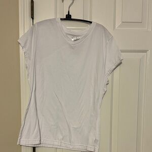 Champion Women's White Short Sleeve Tee